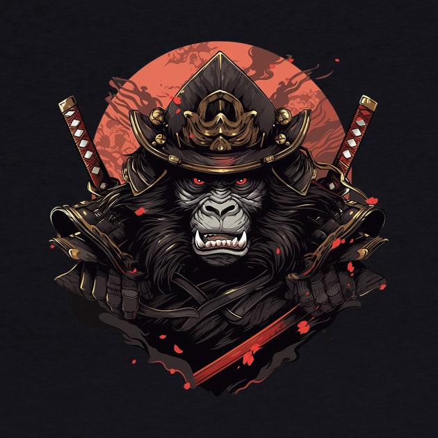 samurai gorilla by fancy ghost